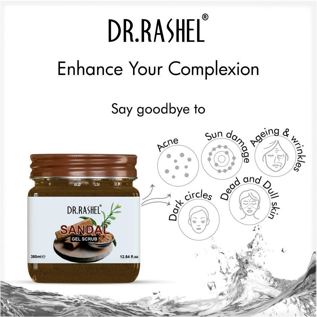 Dr.Rashel Sandal Gel Scrub For Face And Body