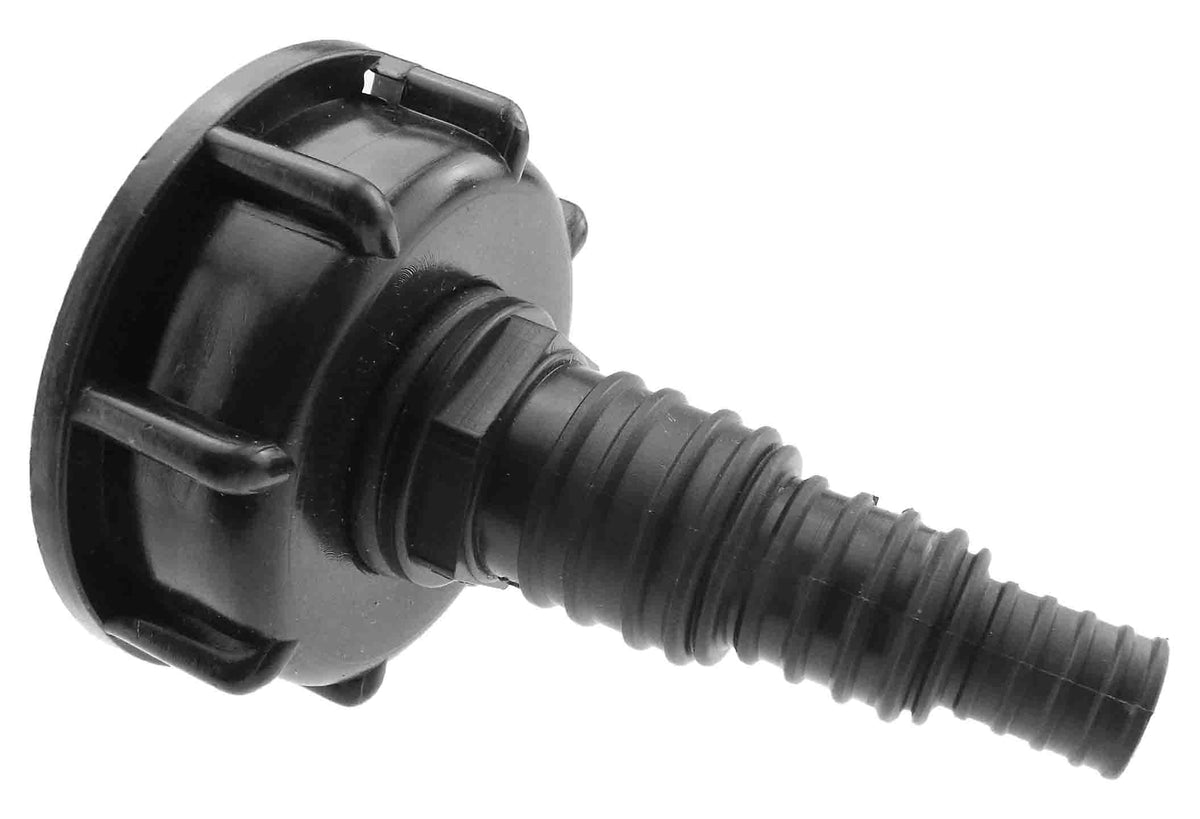 IBC 2 S60X6 Cap with Pond Connector 13/20/25mm Barb for DIY Workshop Accessory