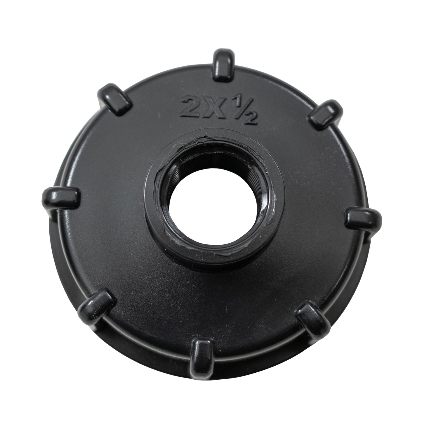 IBC 2 BSPF - S60X6 Cap with S60X6 - 1/2 BSPF Cap and Lever Tap 1/2 Barb