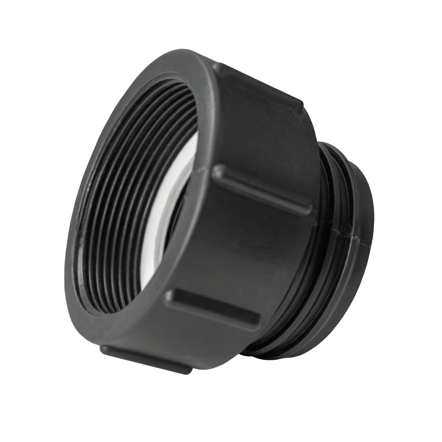 IBC 2 BSPF - S60X6 Cap with S60X6 - 1/2 BSPF Cap and Lever Tap 1/2 Barb
