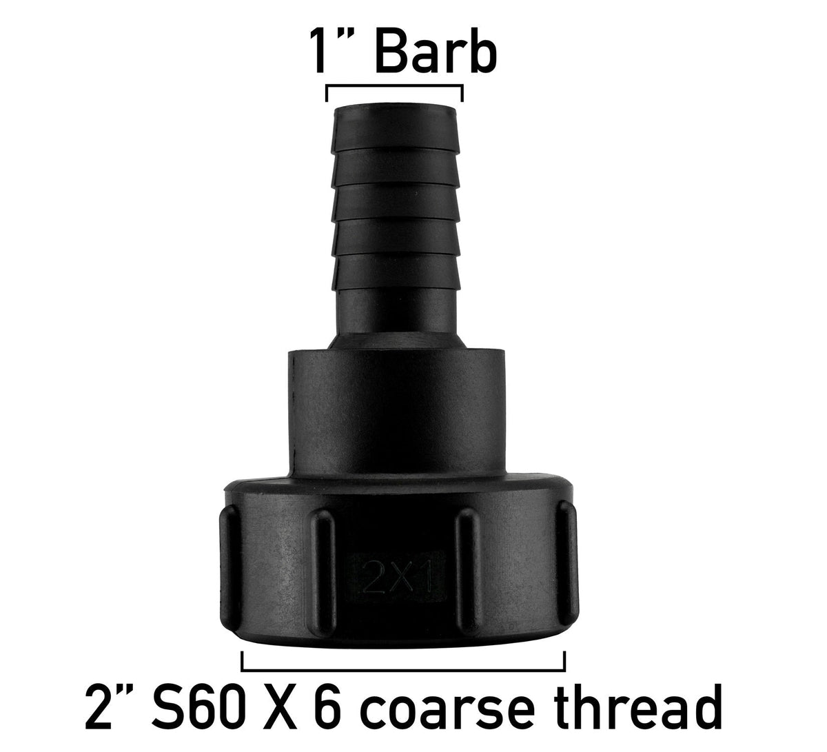 Fuel Gun with 1in Rubber Hose and Tank Adaptor Set Water Connector Car Accessory