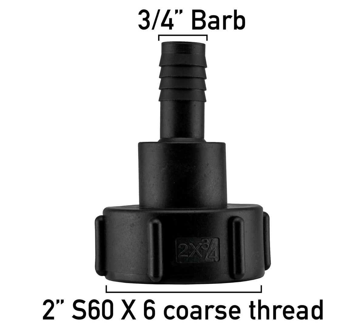 Fuel Gun with 3/4in Rubber Hose and Tank Adaptor Set for Stainless Steel Fitting