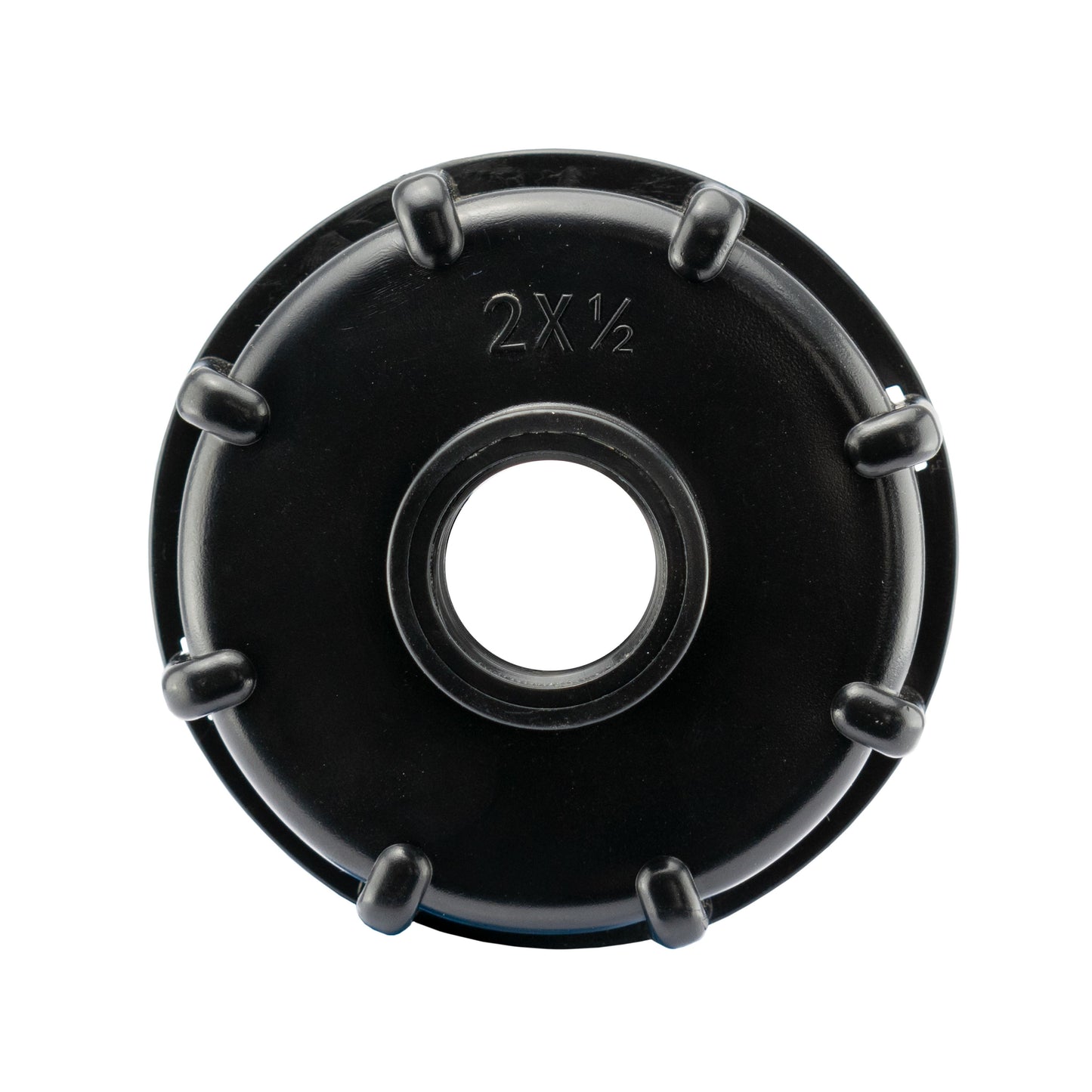 IBC 2” S60X6 – ½” BSP Cap with Lever Tap Hose Barb and Side Lock
