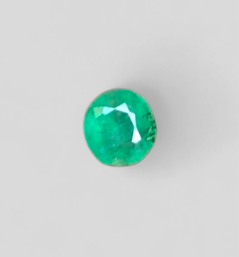 0.55Ct Emerald for sale - Budh Ratna - Zamurd - Pachu Stone, Markat Mani Stone - 6mm
