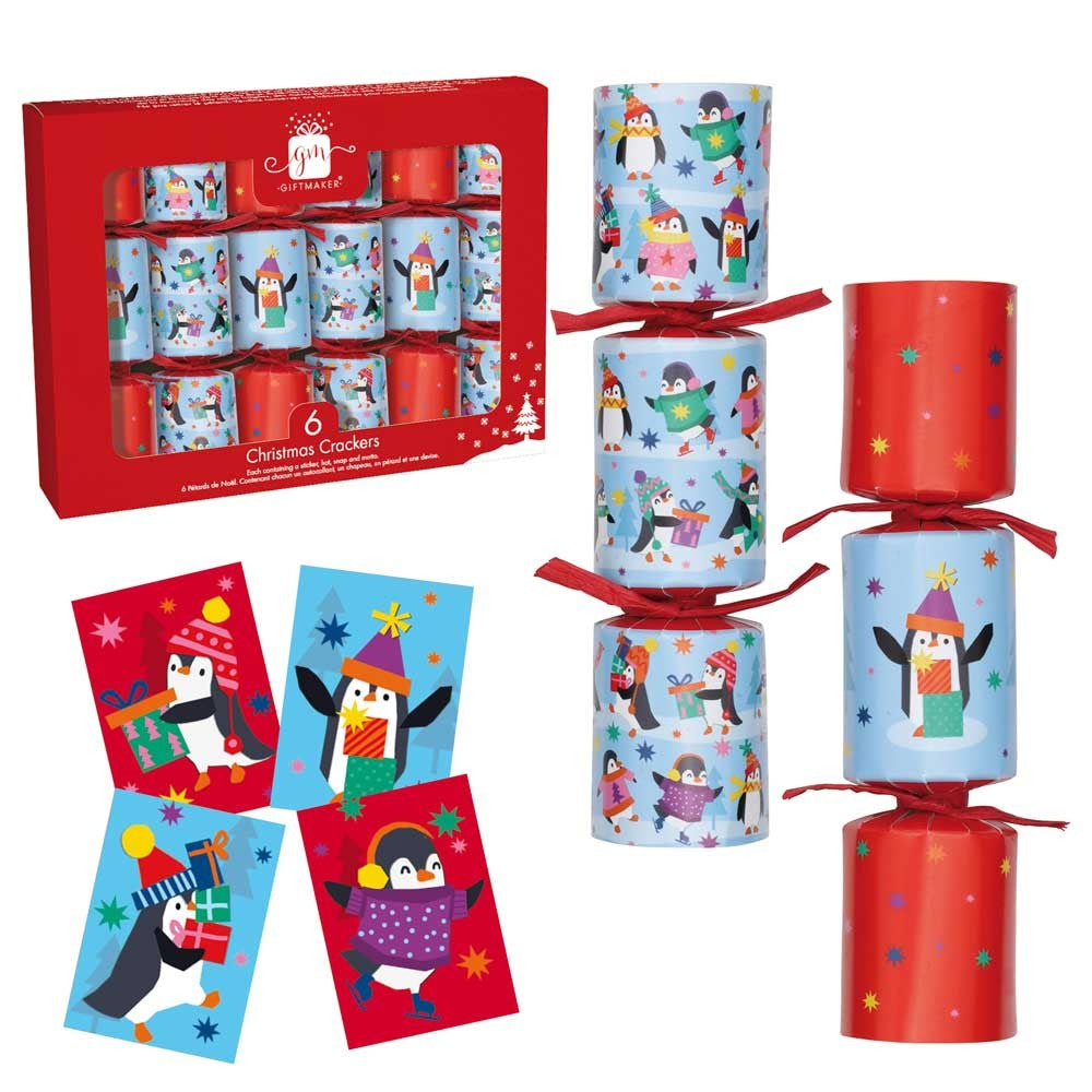 Penguin tree crackers 6x6”