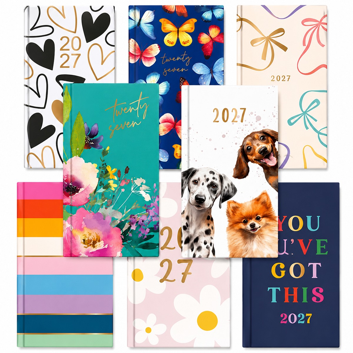 2027 slim week to view diary