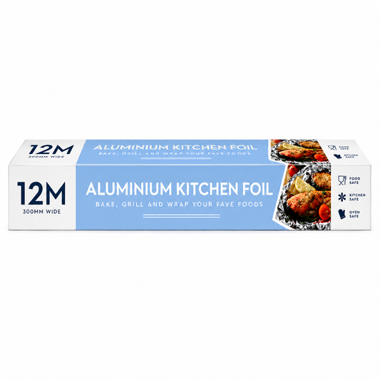 Aluminium kitchen foil 12m