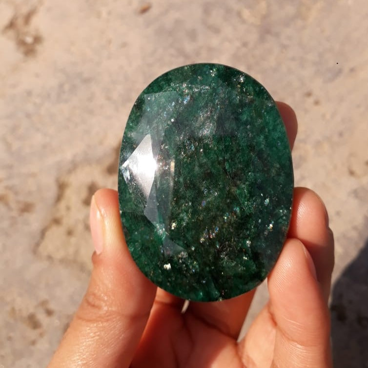 318ct Emerald for Gem Collectors - Budh Ratna - Zamurd - Pachu Stone, Markat Mani Stone