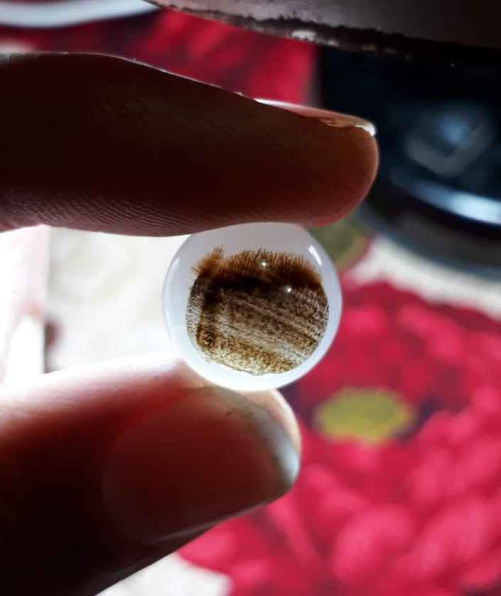 15.2ct Natural Dendritic Agate - Shajri Aqeeq -15x15mm