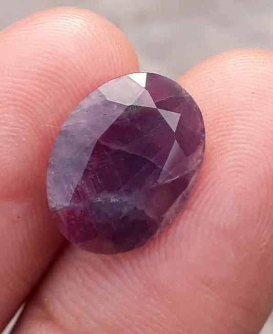 Kashmiri Yaqoot 8Ct - 14.5 x 11mm