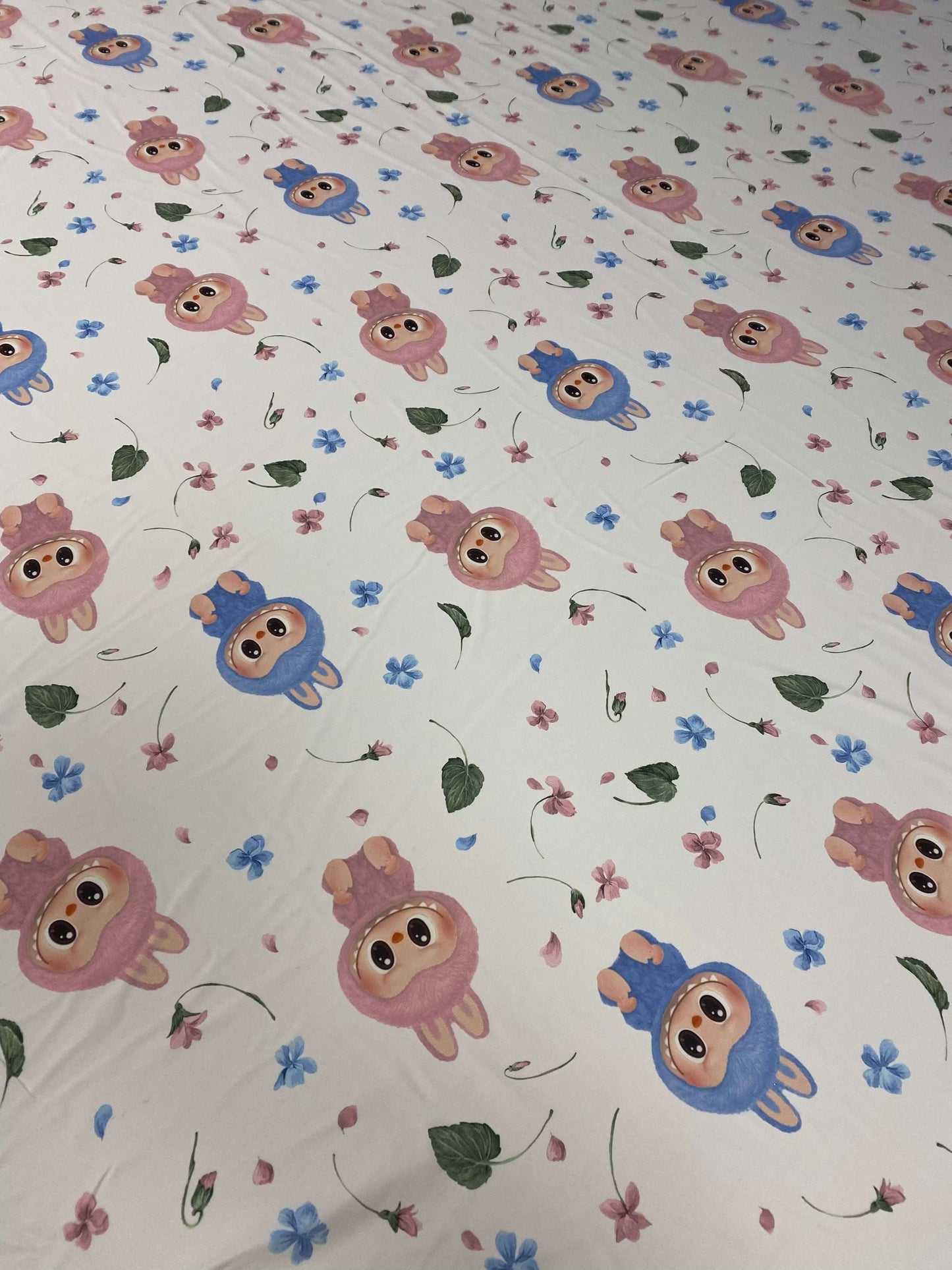 Cute Cartoon Animal Print Fabric Sold by Metre