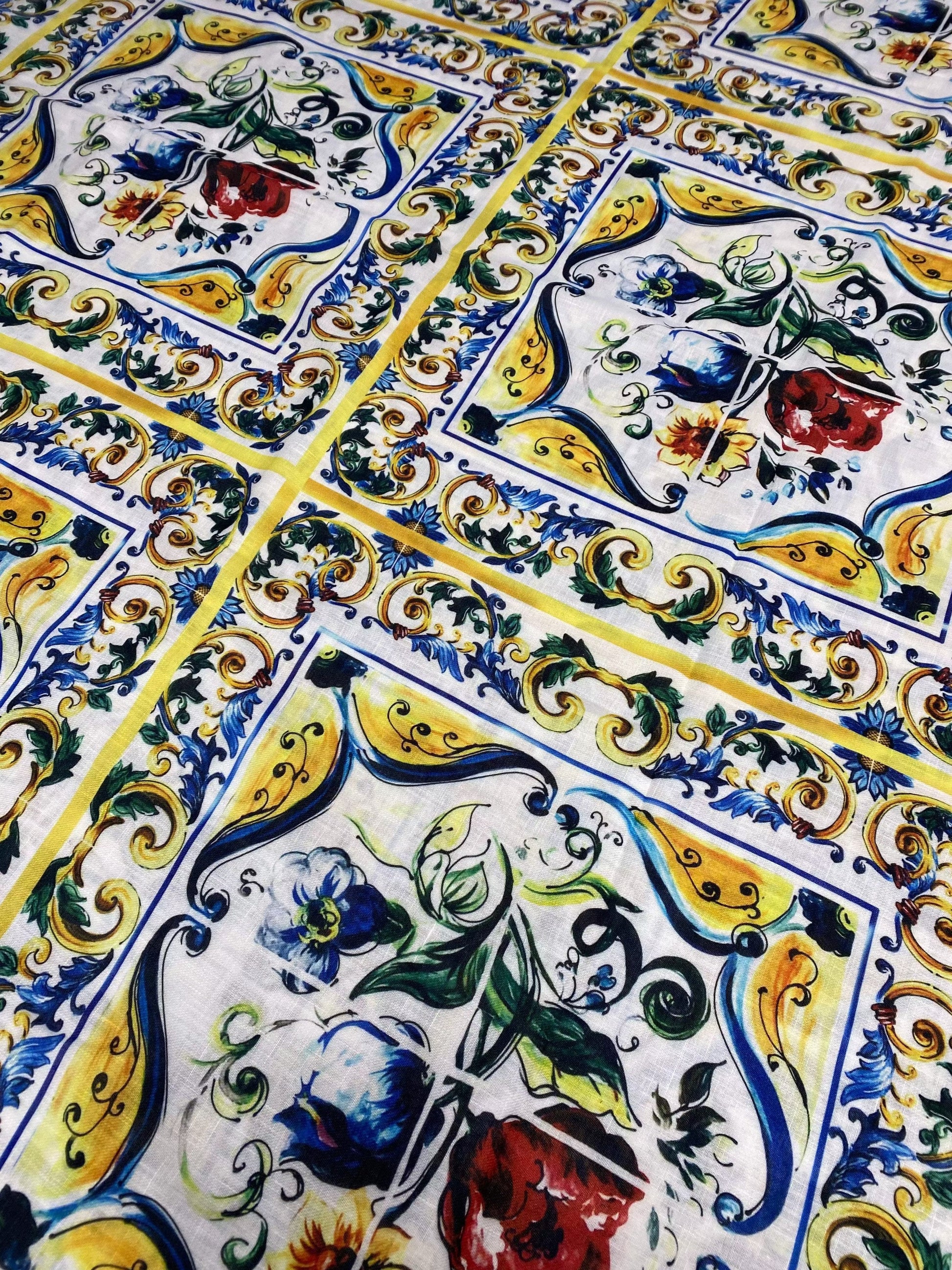 Big Mojalica Design Linen Fabric for Stylish Home Decor