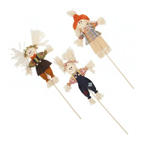 Mrs Scarecrow garden decoration