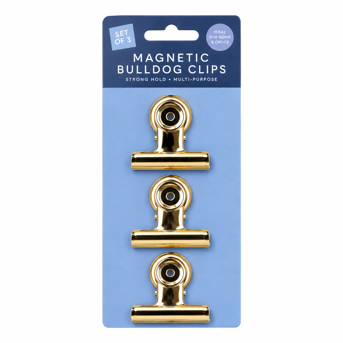 Magnetic bulldog clips 3 pack