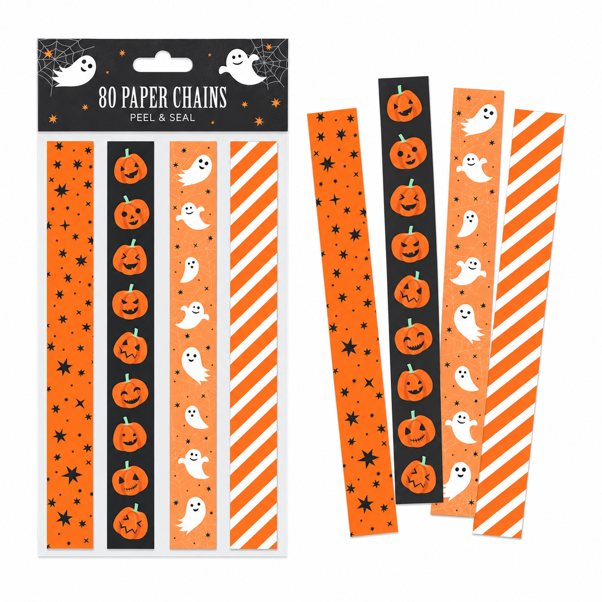Halloween paper chains