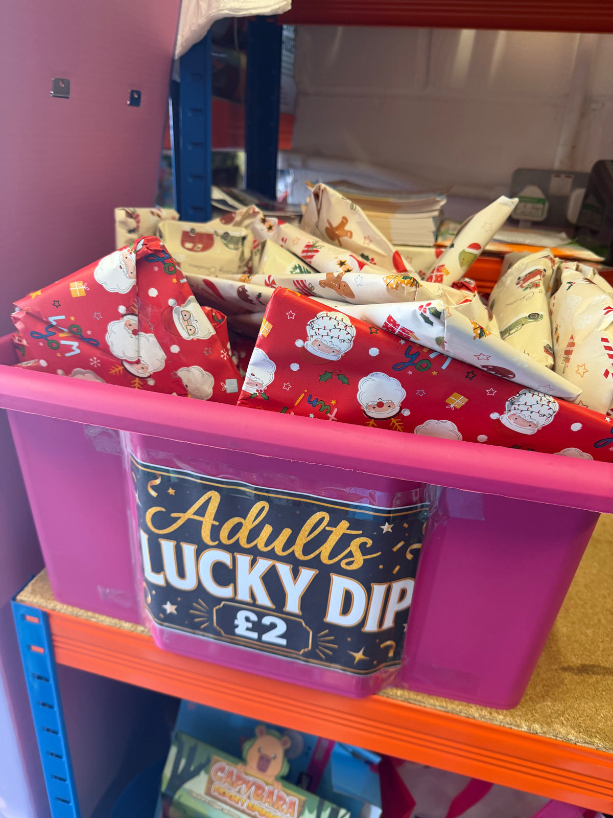 Adults lucky dip