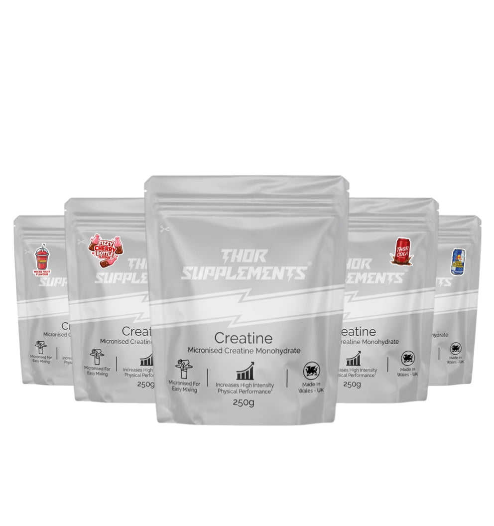 Creatine Monohydrate Powder | 250g | Multiple Flavours