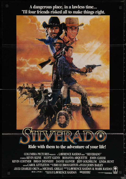 Silverado (1985) Original US One Sheet Movie Poster
