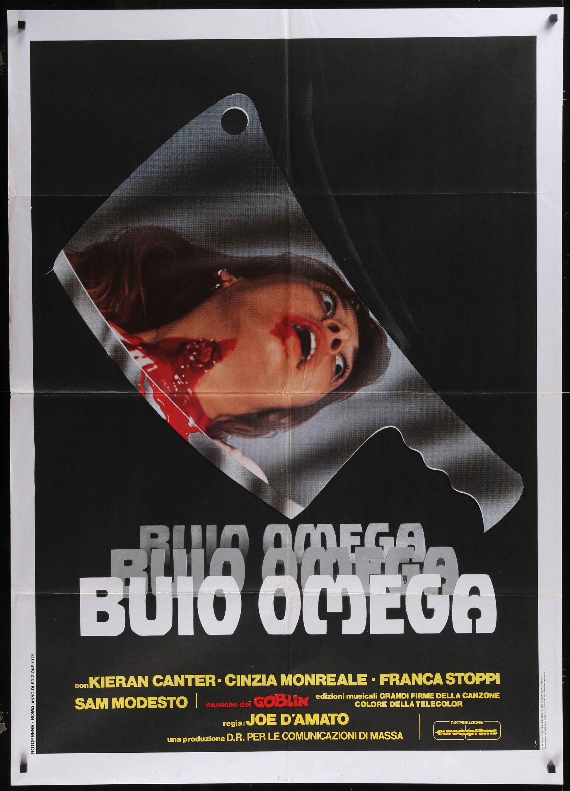 Buried Alive (1979) Original Italian One Panel Movie Poster