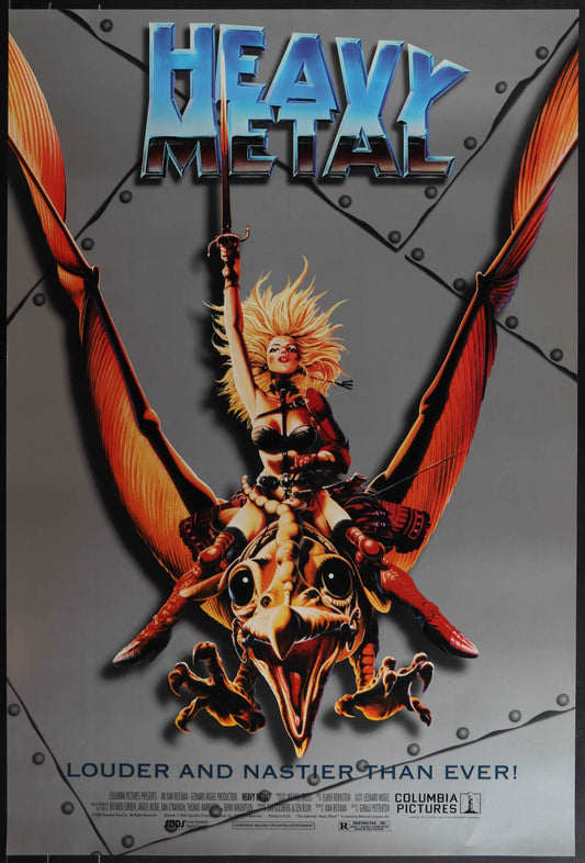 Heavy Metal (1996 RR) Original US One Sheet Movie Poster
