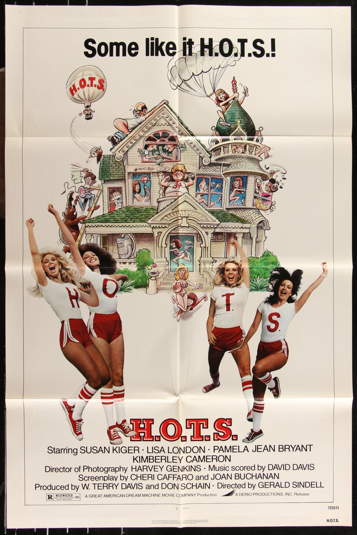 H.O.T.S. (1979) Original US One Sheet Movie Poster