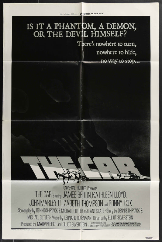 The Car (1977) Original US One Sheet Movie Poster