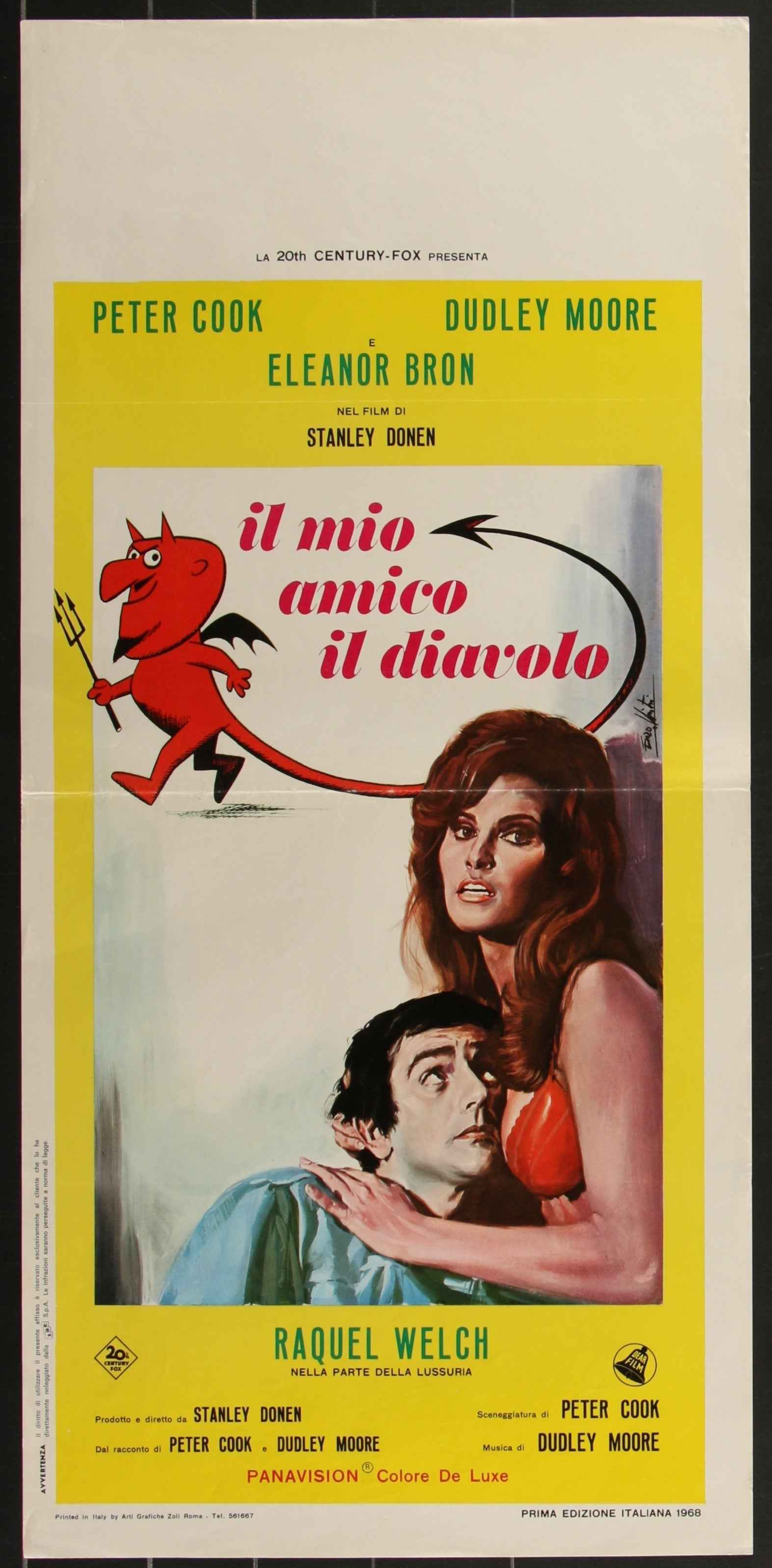 Beddazzled (1967) Original Italian Locandina Movie Poster