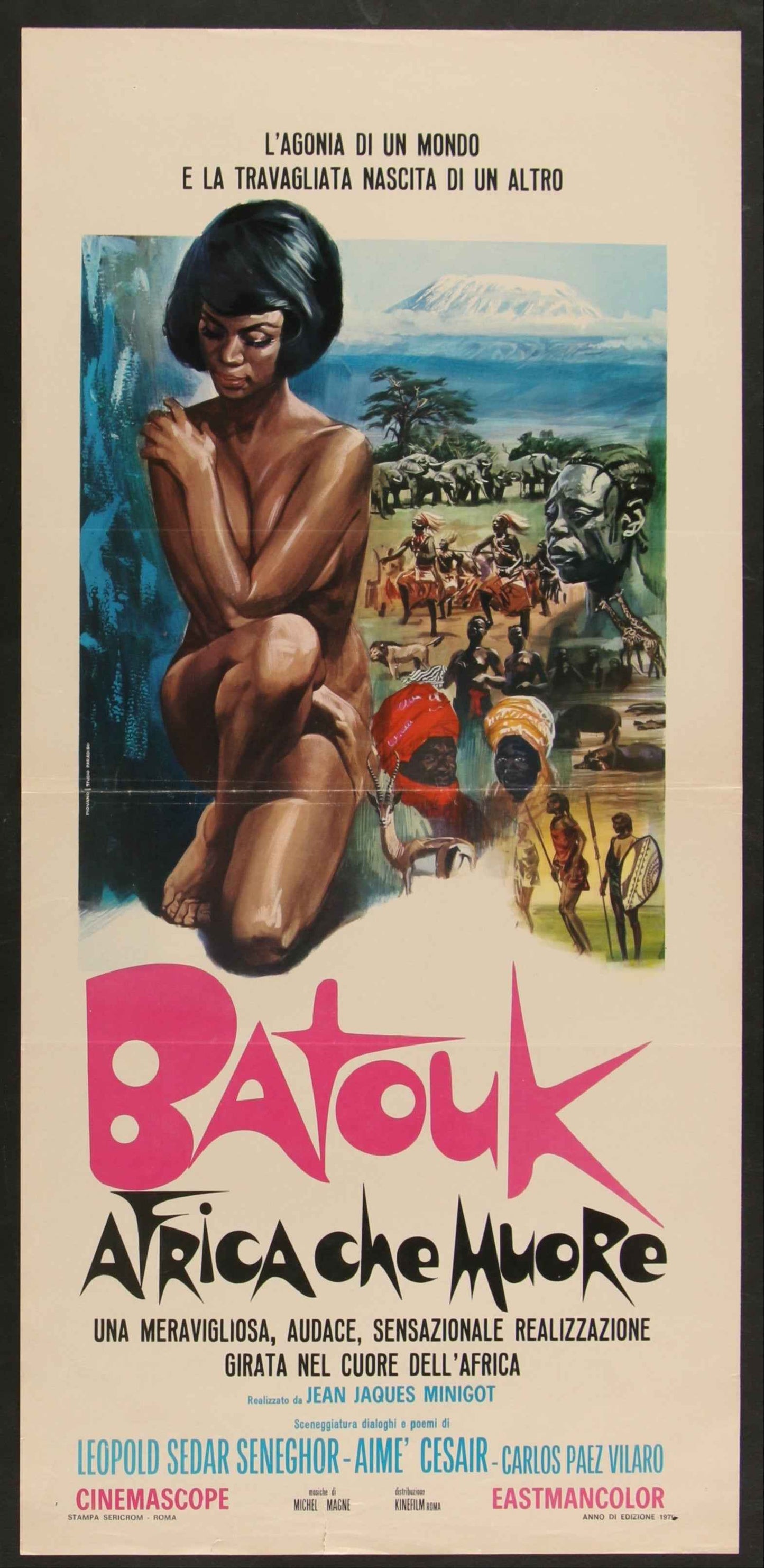 Batouk (1967) Original Italian Locandina Movie Poster