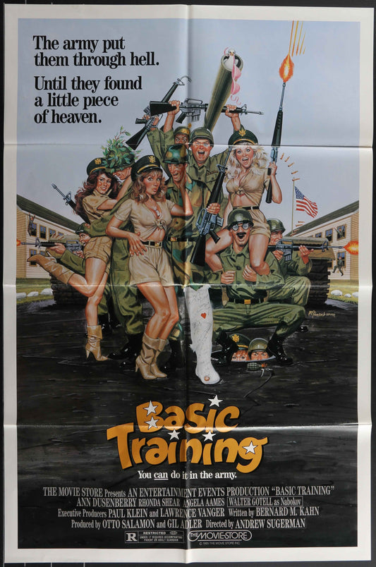 Basic Training (1985) Original US One Sheet Movie Poster