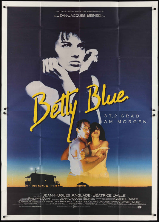 Betty Blue (1986) Original German A0 Movie Poster