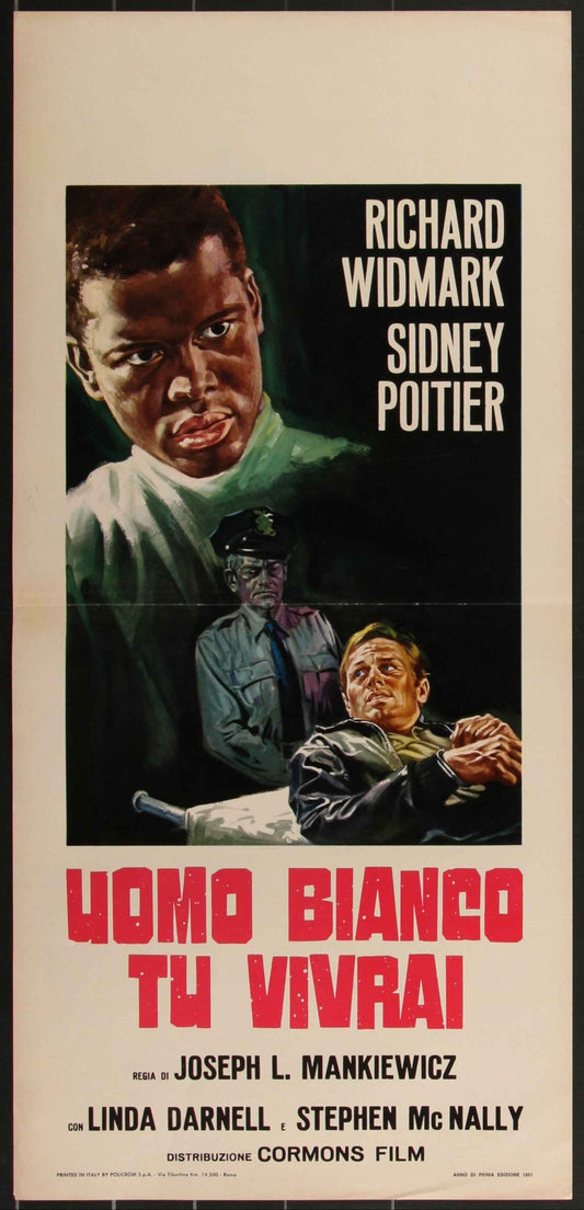 No Way Out (1968 RR) Original Italian Locandina Movie Poster