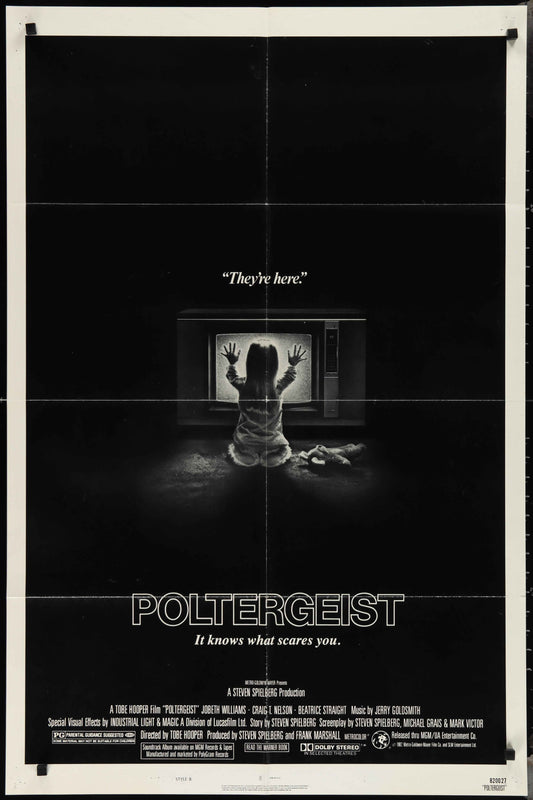 Poltergeist (1982) Original US One Sheet Movie Poster