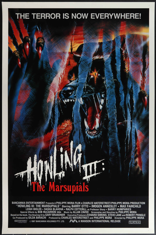 Howling III (1987) Original US One Sheet Movie Poster