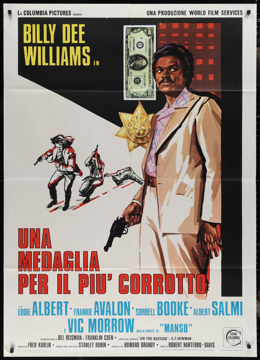 The Take (1974) Original Italian One Panel Movie Poster