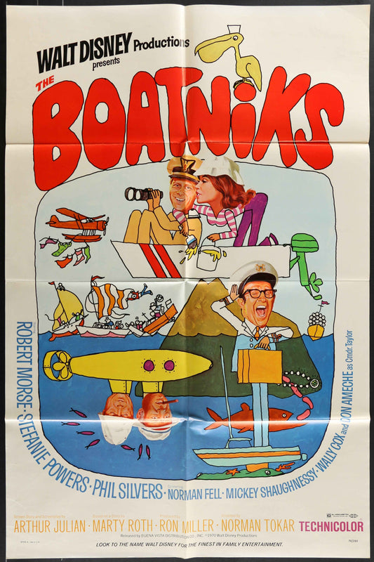 The Boatniks (1970) Original US One Sheet Movie Poster