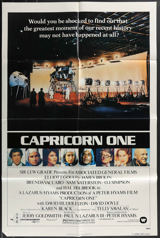 Capricorn One (1978) Original US One Sheet Movie Poster