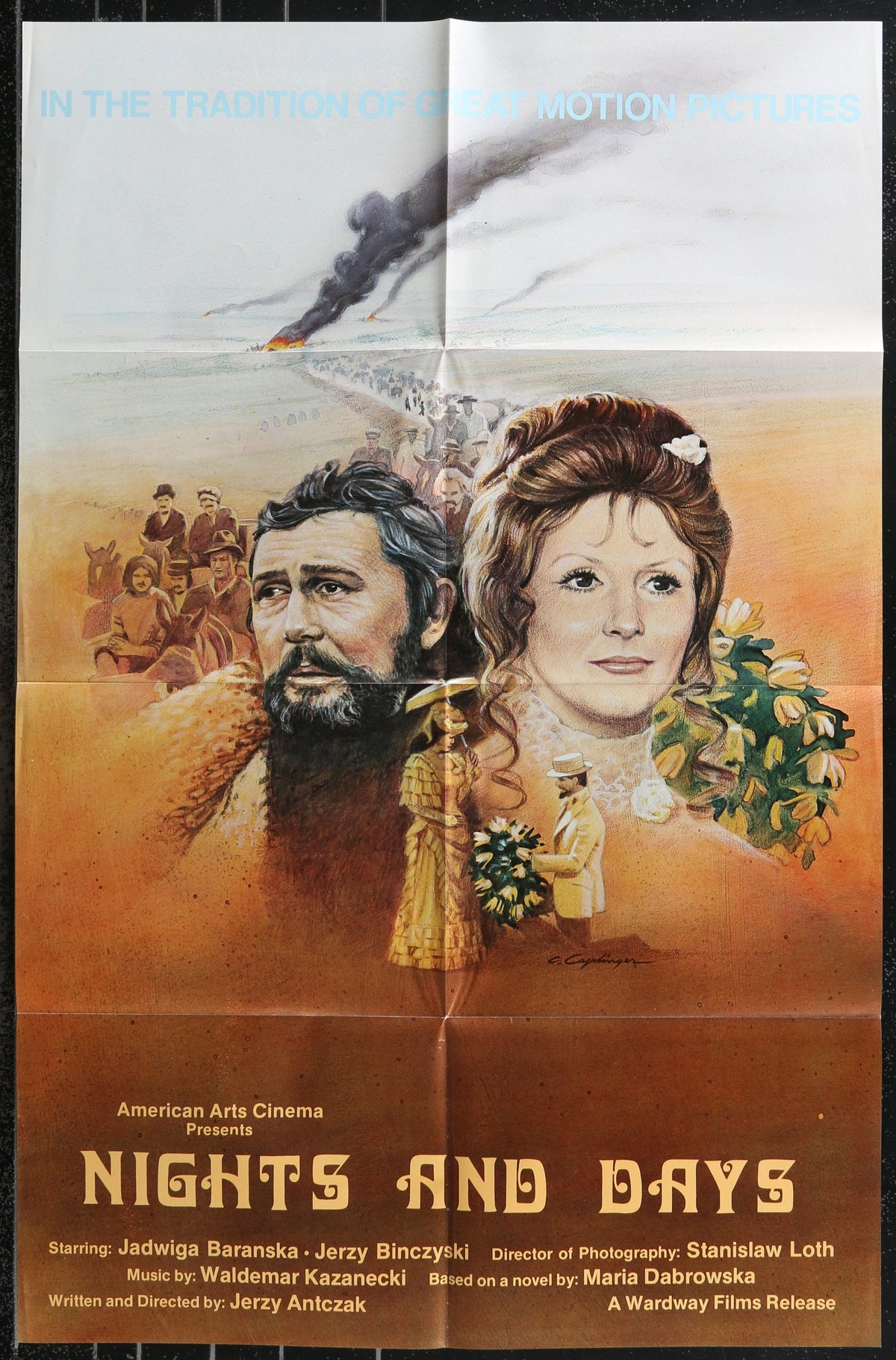 Nights And Days (1976) Original Us One Sheet Movie Poster