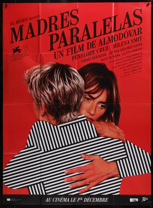 Parallel Mothers (2021) Original French One Panel Movie Poster