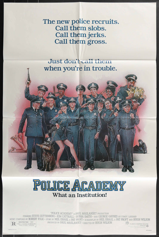 Police Academy (1984) Original US One Sheet Movie Poster