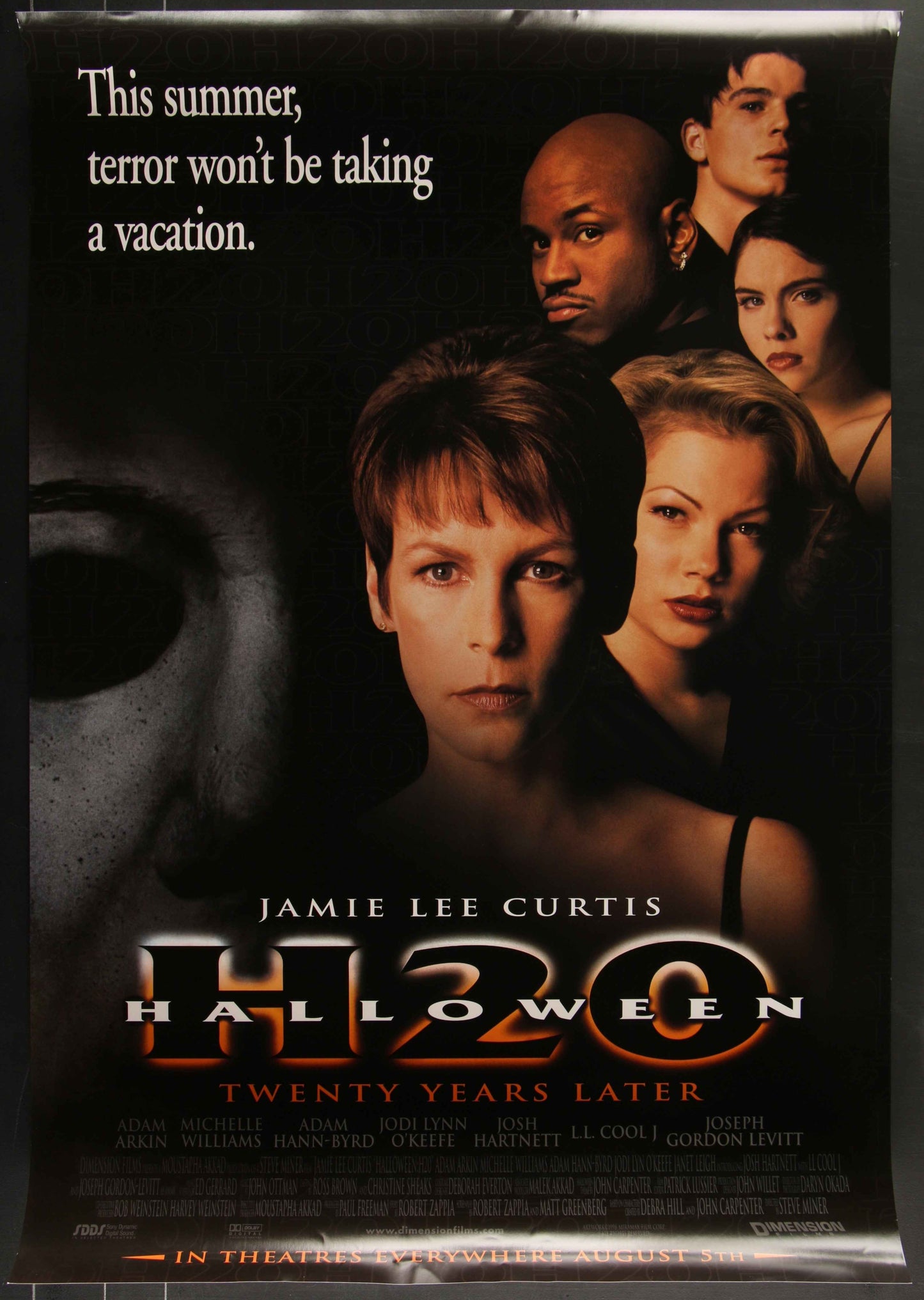 Halloween H20 (1998) Original US One Sheet Movie Poster