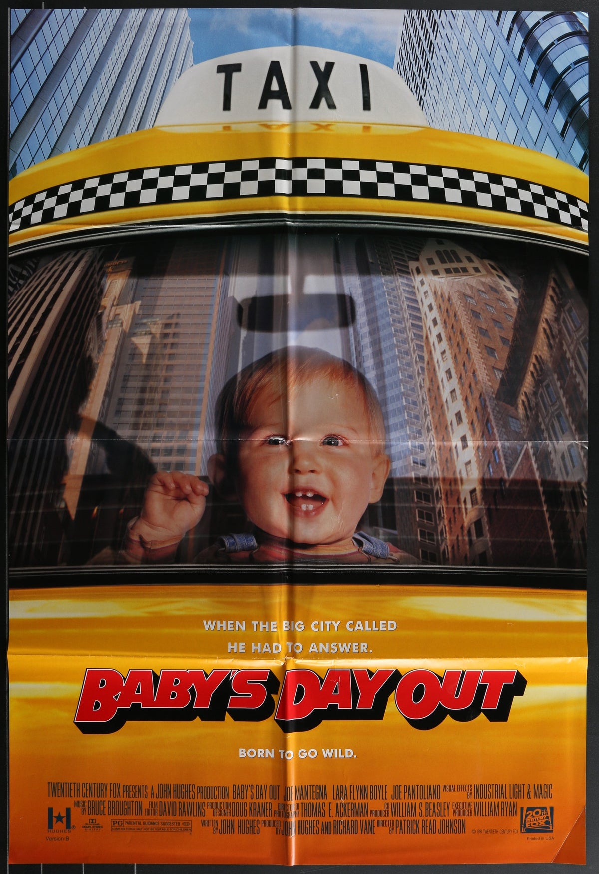 Baby's Day Out (1994) Original US One Sheet Double-Sided Movie Poster 27 x 40