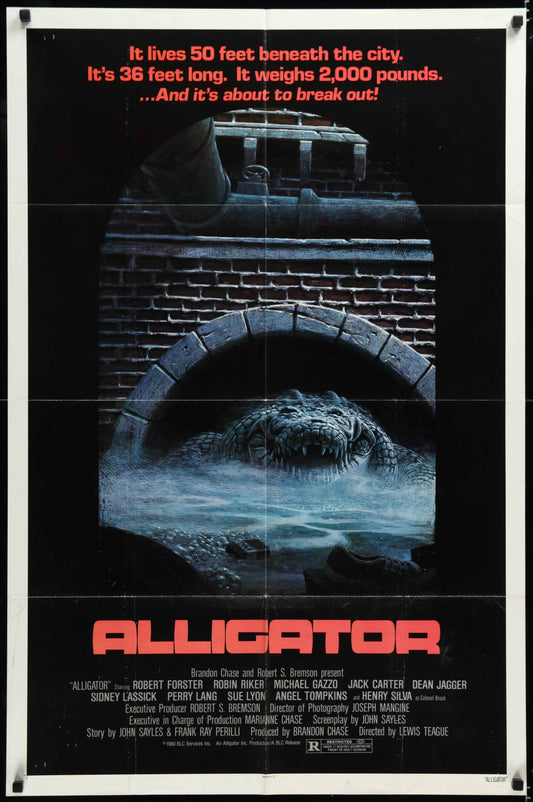 Alligator (1980) Original US One Sheet Movie Poster