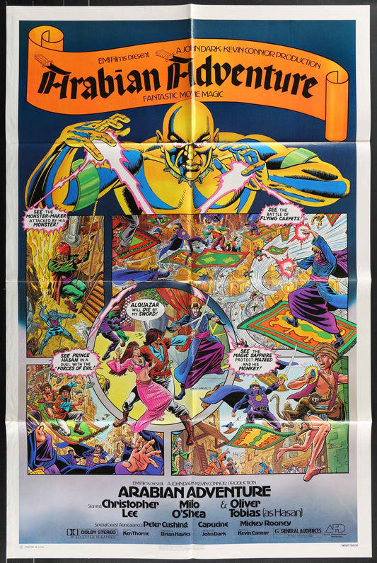 Arabian Adventure (1979) Original US One Sheet Movie Poster