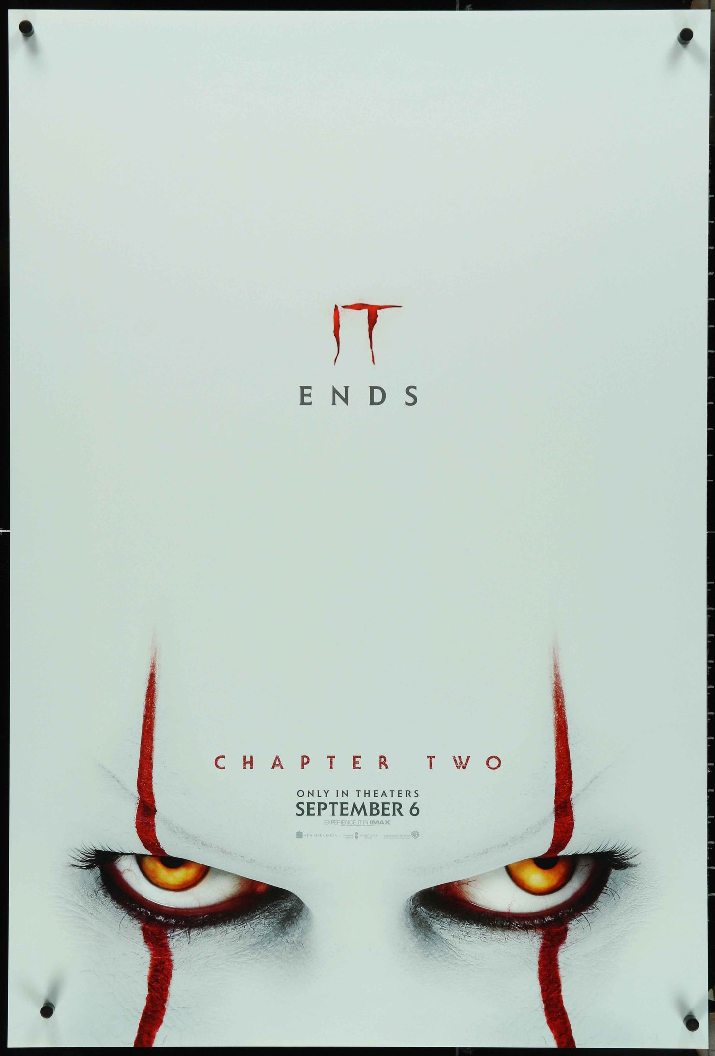 IT- Chapter Two (2019) Original US One Sheet Movie Poster