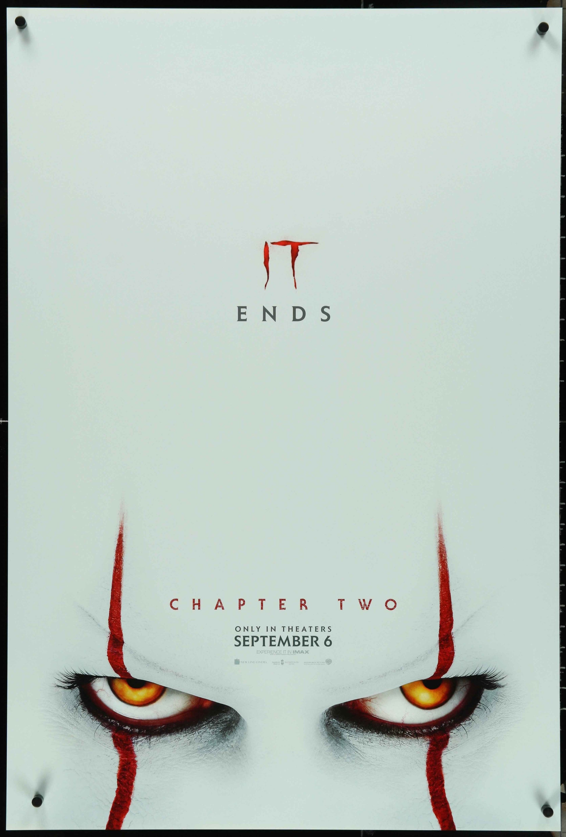 IT- Chapter Two (2019) Original US One Sheet Movie Poster