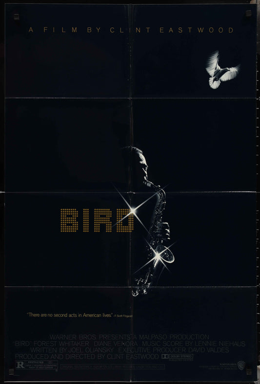 Bird (1988) Original US One Sheet Movie Poster
