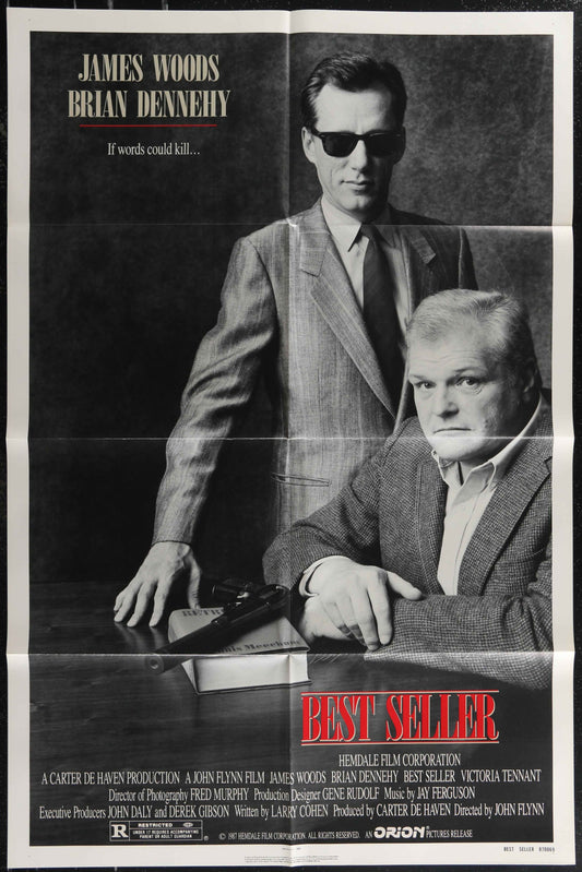 Best Seller (1987) Original US One Sheet Movie Poster