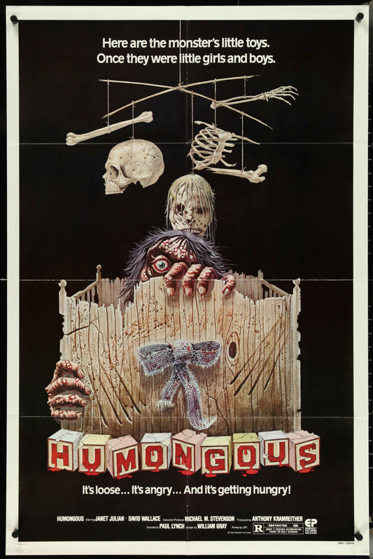 Humongous (1982) Original US One Sheet mo