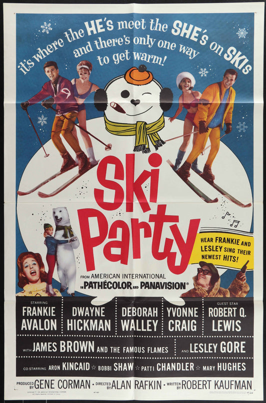 Ski Party (1965) Original US One Sheet Movie Poster