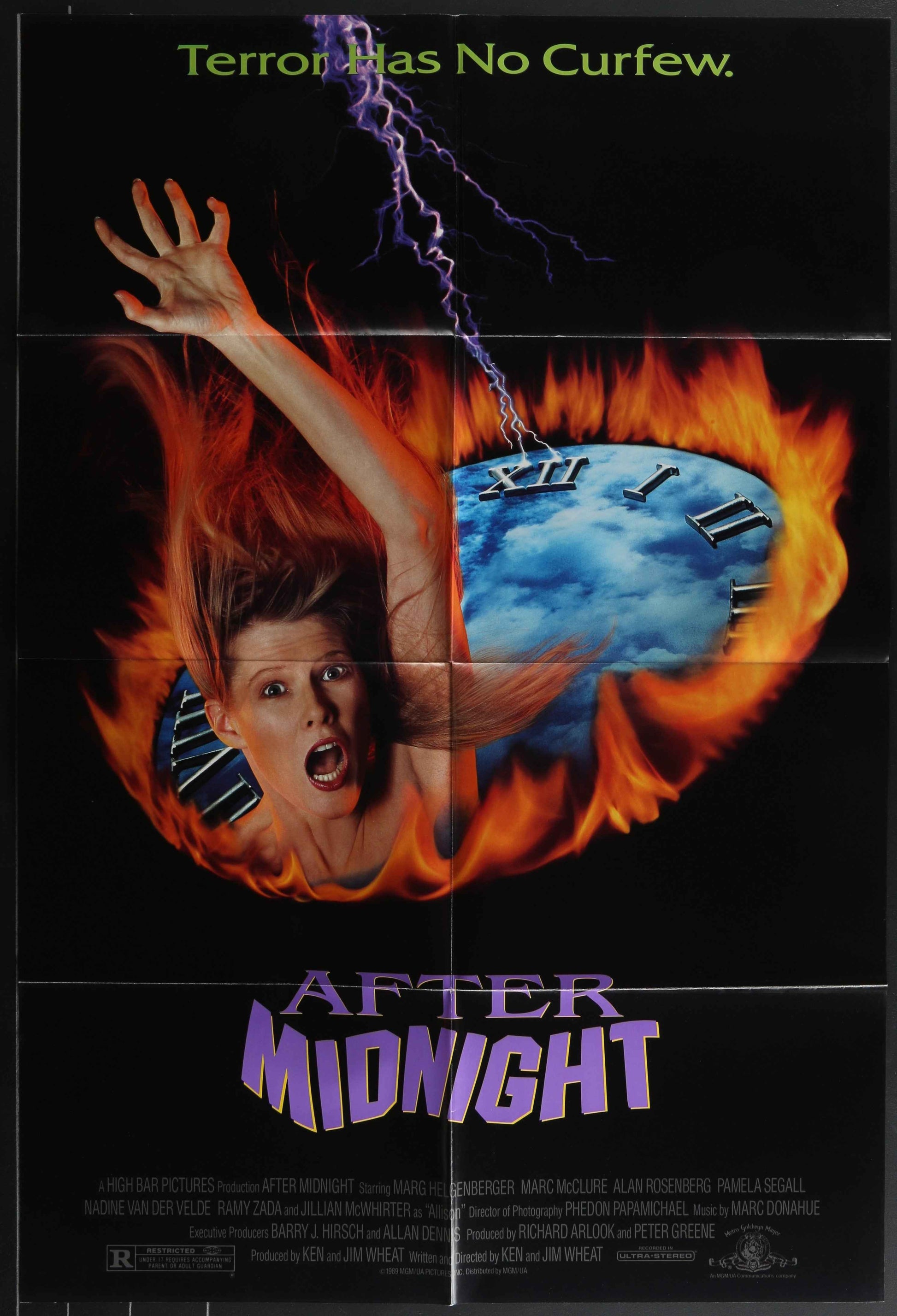After Midnight (1989) Original US One Sheet Movie Poster
